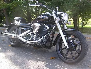 Used 2009 Yamaha XVS950A Midnight Star Black - Interior and Exterior details 2