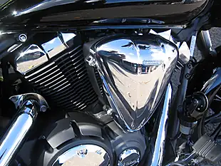 Used 2009 Yamaha XVS950A Midnight Star Black - Interior and Exterior details 6