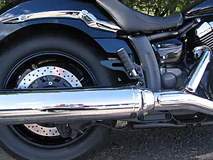 Used 2009 Yamaha XVS950A Midnight Star Black - Interior and Exterior details 7
