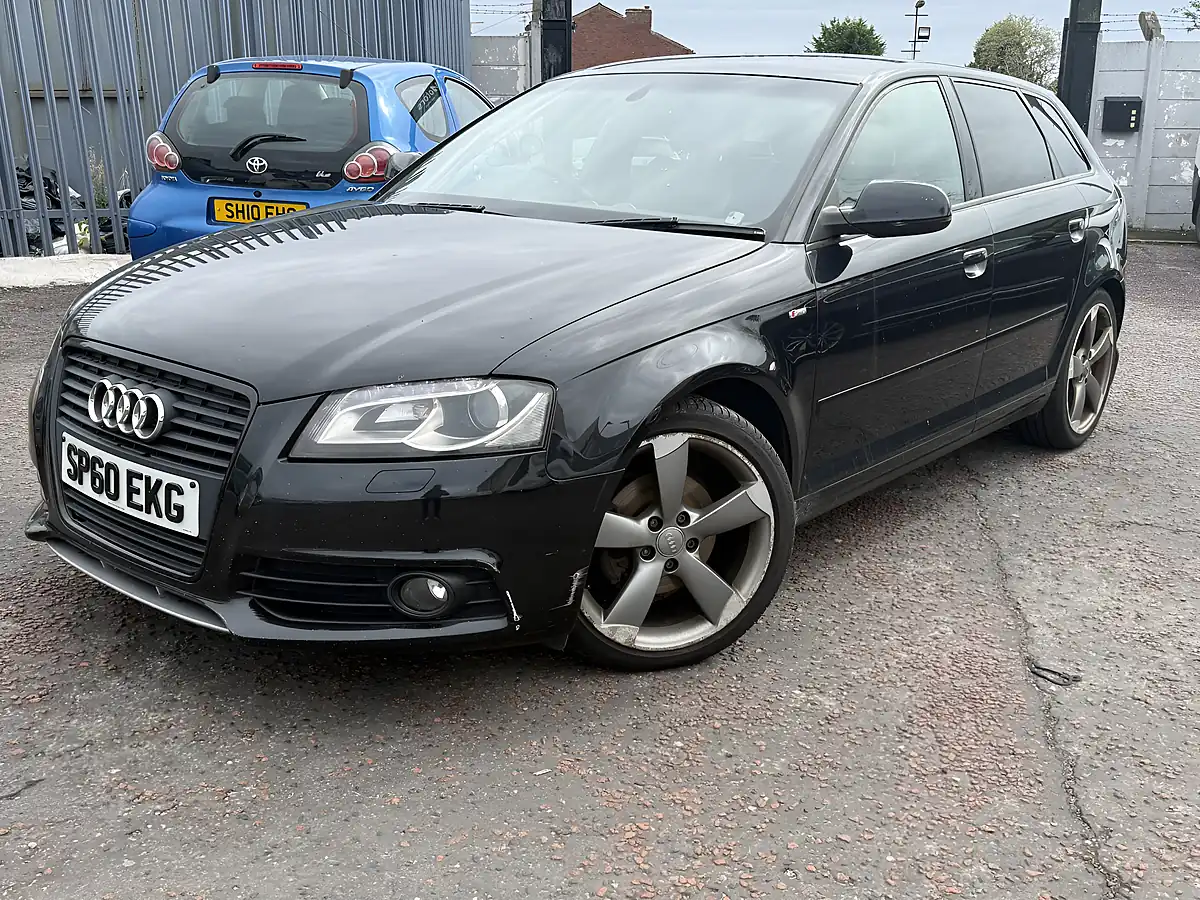Used 2010 Audi A3 Black Edition Black - Front View
