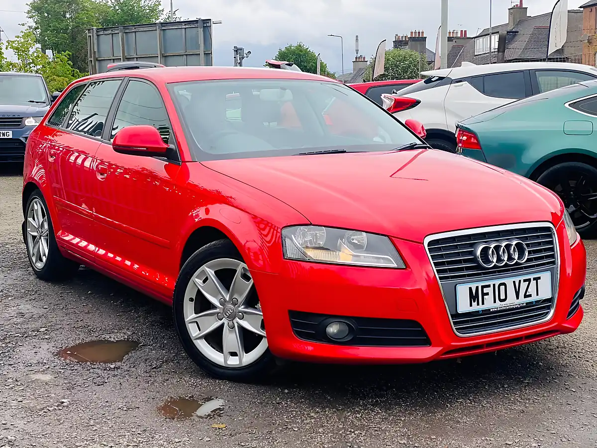Used 2010 Audi A3 Sport Red - Front View
