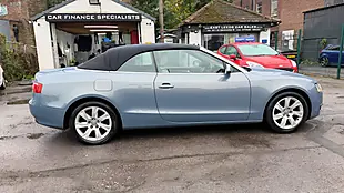 Used 2010 Audi A5 Cabriolet Se Blue - Interior and Exterior details 16