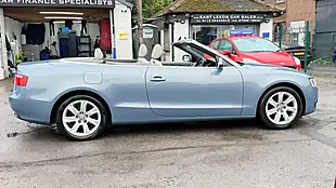 Used 2010 Audi A5 Cabriolet Se Blue - Interior and Exterior details 3
