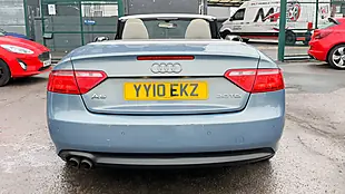 Used 2010 Audi A5 Cabriolet Se Blue - Interior and Exterior details 5