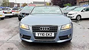 Used 2010 Audi A5 Cabriolet Se Blue - Interior and Exterior details 9