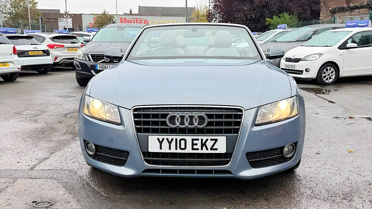 Used 2010 Audi A5 Cabriolet Se Blue - Interior and Exterior details 9