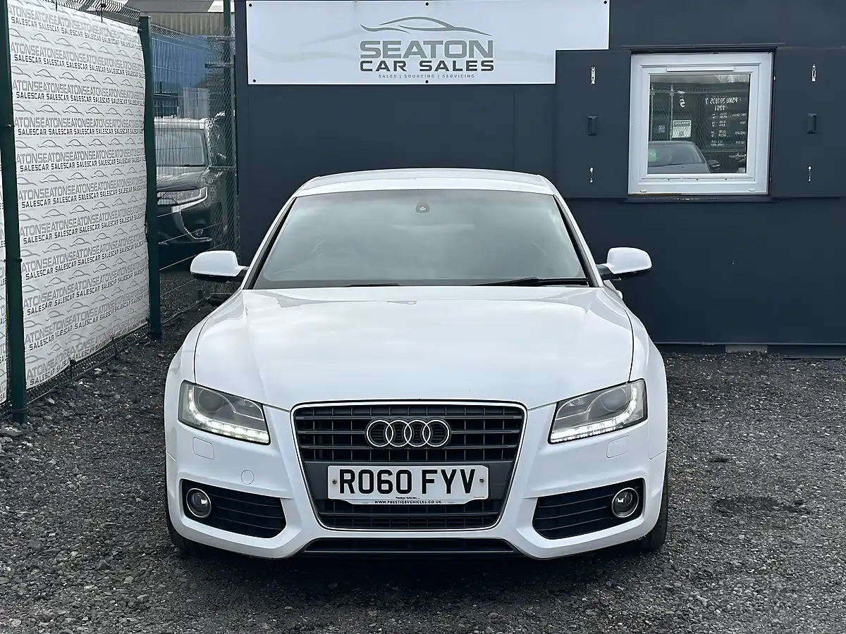 Used 2010 Audi A5 S Line White - Interior and Exterior details 2