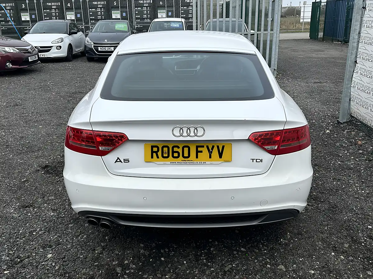 Used 2010 Audi A5 S Line White - Interior and Exterior details 4