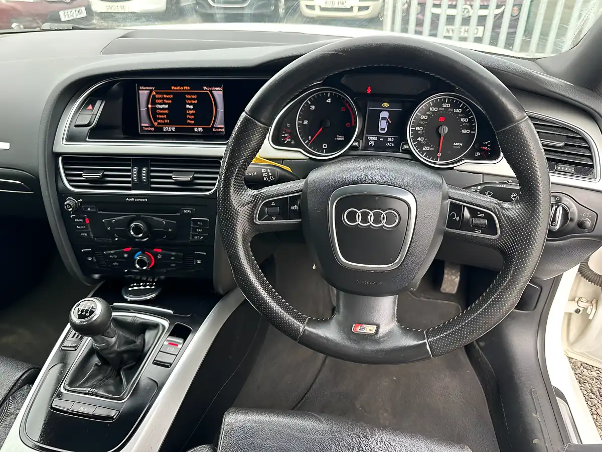 Used 2010 Audi A5 S Line White - Interior and Exterior details 9