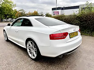 Used 2010 Audi A5 S Line White - Interior and Exterior details 5