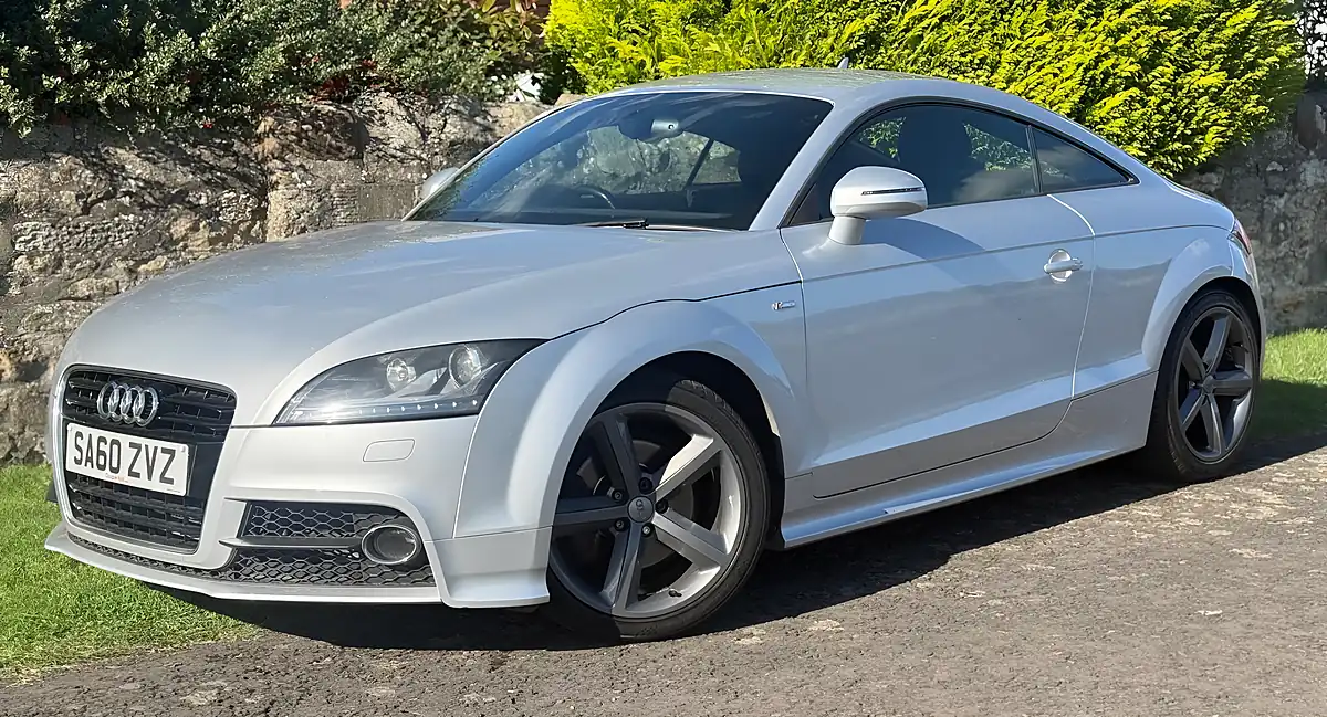 Used 2010 Audi Tt S Line Silver - Front View