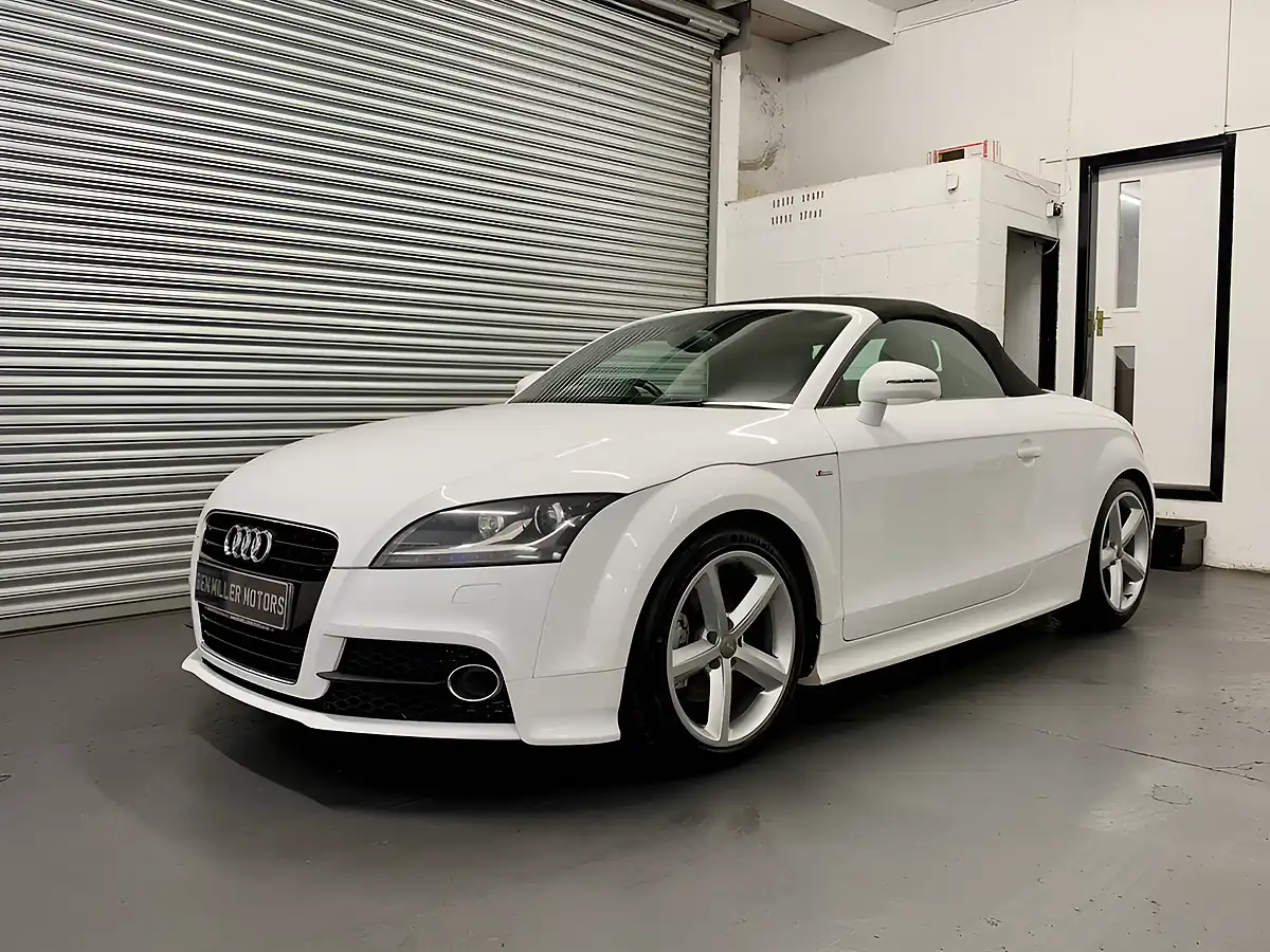 Used 2010 Audi Tt S Line White - Interior and Exterior details 15