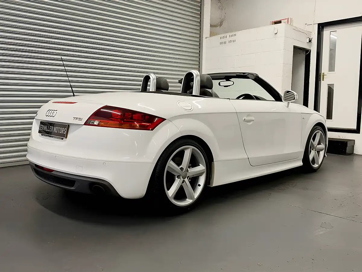 Used 2010 Audi Tt S Line White - Interior and Exterior details 2