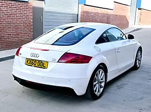 Used 2010 Audi Tt Sport Quattro White - Interior and Exterior details 11