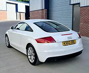 Used 2010 Audi Tt Sport Quattro White - Interior and Exterior details 6