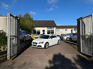 Used 2010 Audi Tts Coupe White - Interior and Exterior details 3