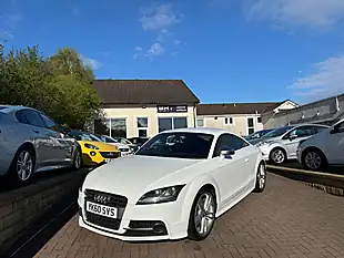Used 2010 Audi Tts Coupe White - Interior and Exterior details 4