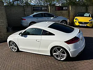 Used 2010 Audi Tts Coupe White - Interior and Exterior details 7