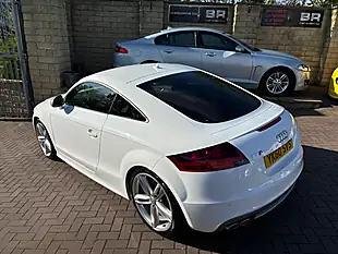 Used 2010 Audi Tts Coupe White - Interior and Exterior details 8