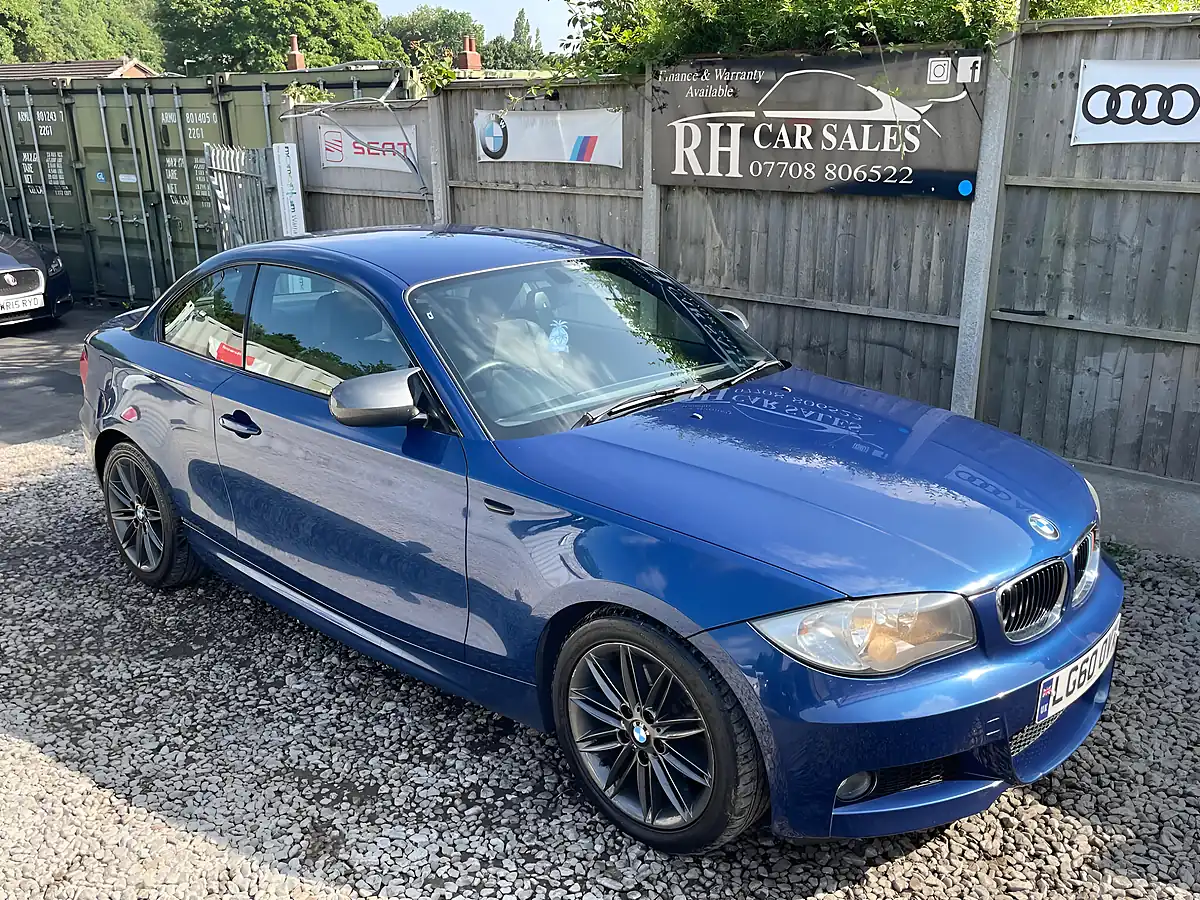 Used 2010 BMW 1 Series M Sport Blue - Interior and Exterior details 2