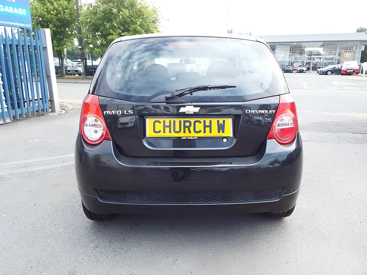 Used 2010 Chevrolet Aveo Ls Black - Interior and Exterior details 6