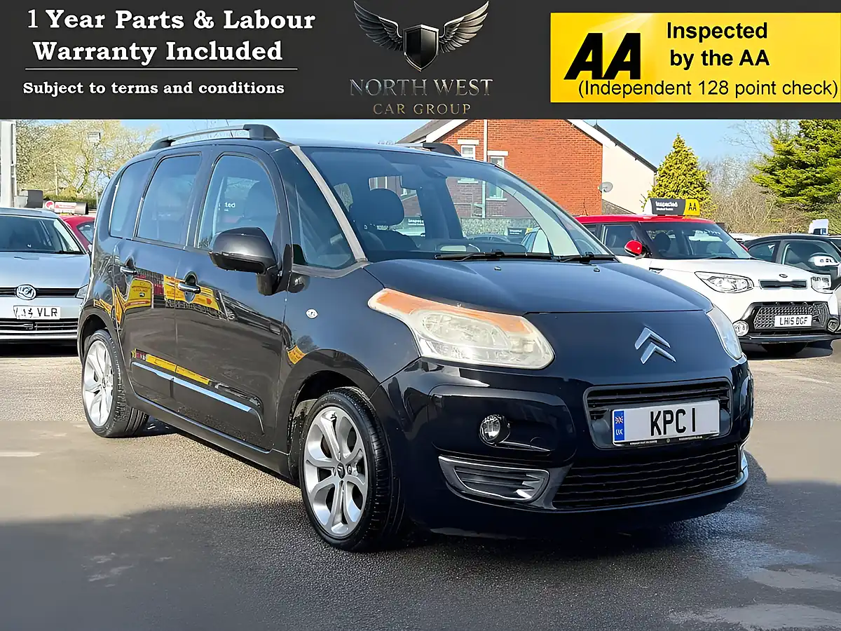 Used 2010 Citroen C3 Picasso Exclusive Black - Front View