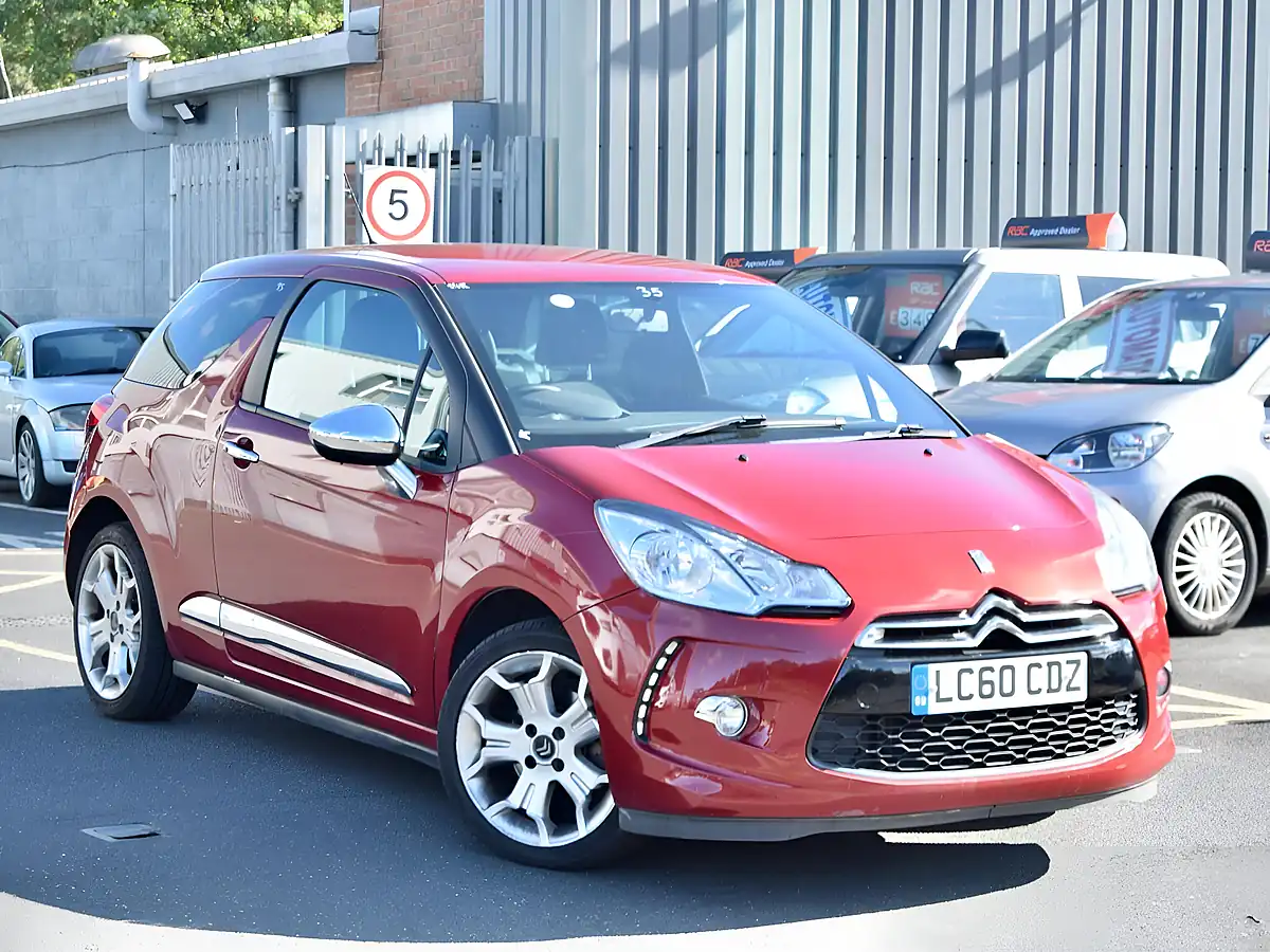 Used 2010 Citroen DS3 Dstyle Red - Front View