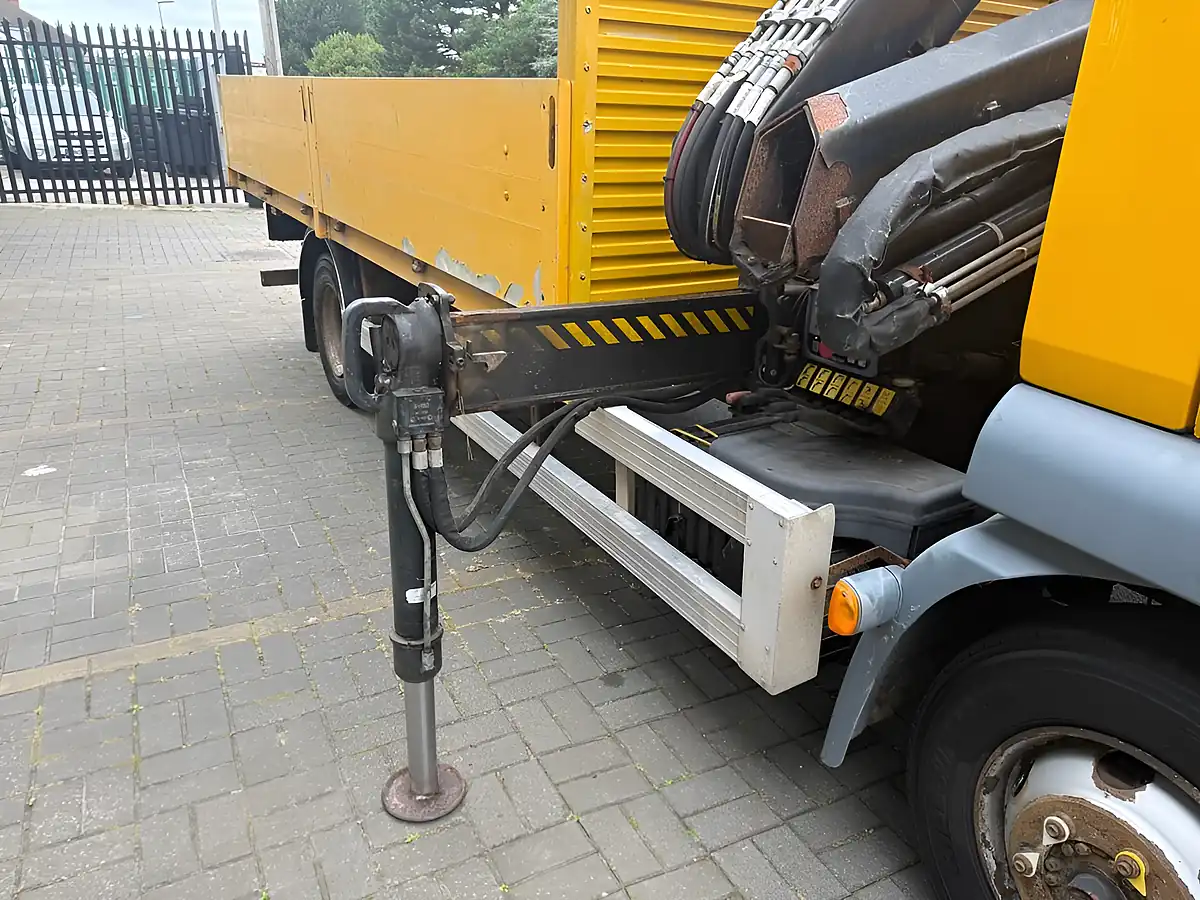 Used 2010 Daf LF45 Yellow - Interior and Exterior details 12