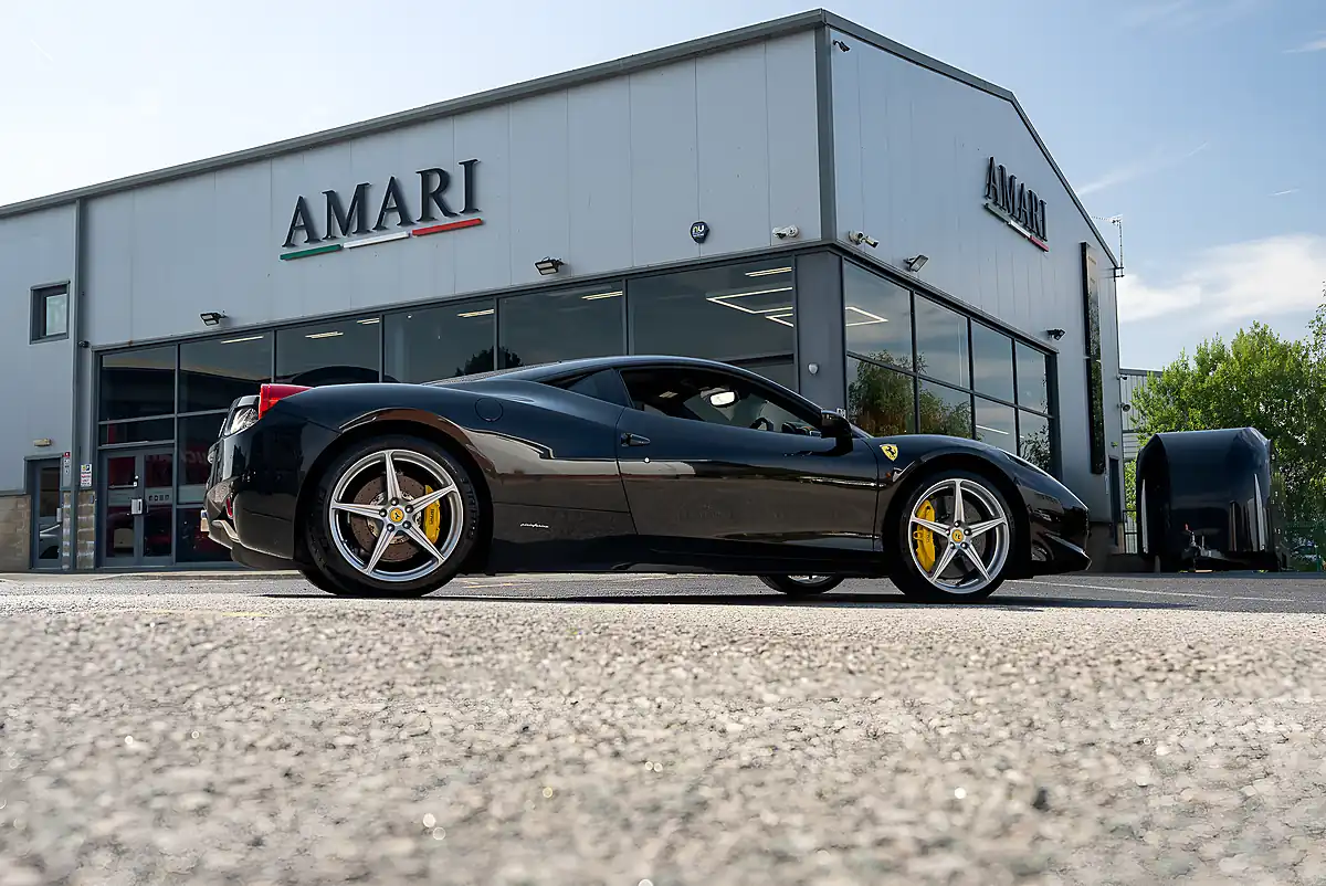 Used 2010 Ferrari 458 Italia Coupe Nero Daytona - Interior and Exterior details 10