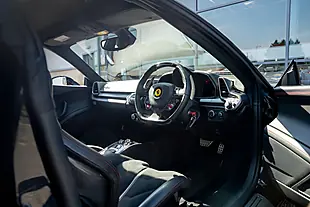 Used 2010 Ferrari 458 Italia Coupe Nero Daytona - Interior and Exterior details 13