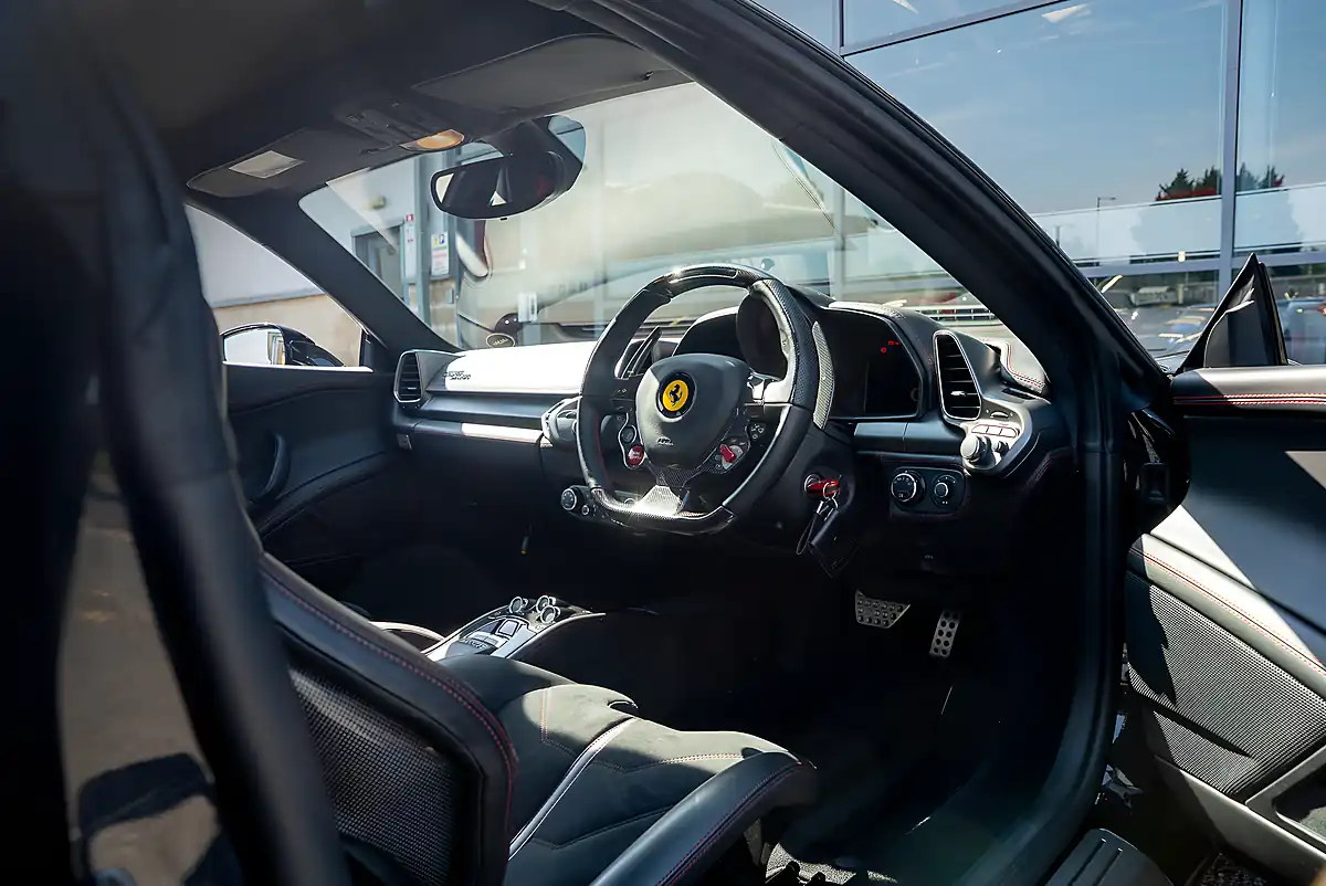 Used 2010 Ferrari 458 Italia Coupe Nero Daytona - Interior and Exterior details 13