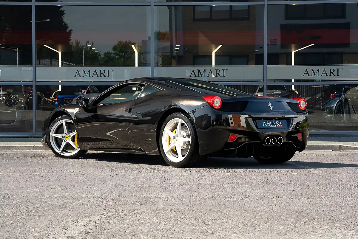 Used 2010 Ferrari 458 Italia Coupe Nero Daytona - Interior and Exterior details 3