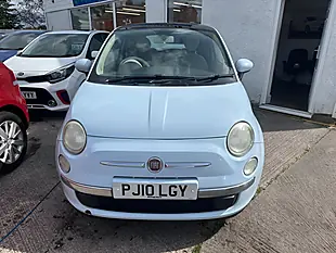 Used 2010 Fiat 500 Lounge Blue - Interior and Exterior details 3