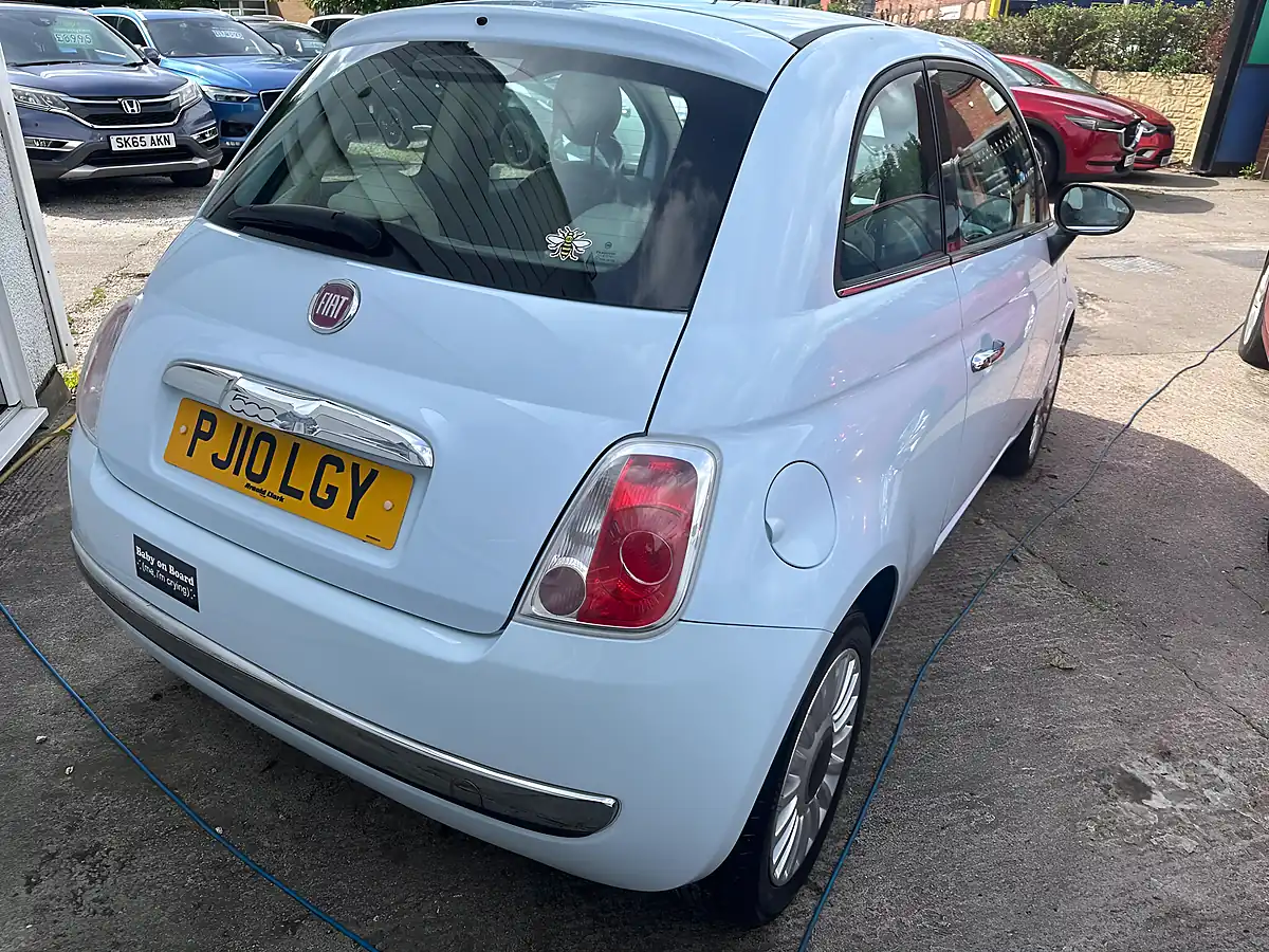 Used 2010 Fiat 500 Lounge Blue - Interior and Exterior details 6