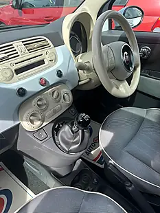 Used 2010 Fiat 500 Lounge Blue - Interior and Exterior details 7