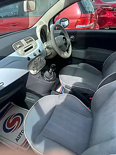 Used 2010 Fiat 500 Lounge Blue - Interior and Exterior details 8