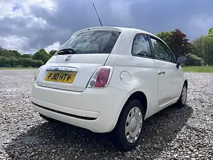 Used 2010 Fiat 500 Pop White - Interior and Exterior details 11