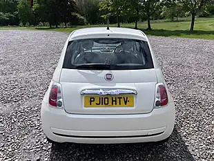 Used 2010 Fiat 500 Pop White - Interior and Exterior details 5