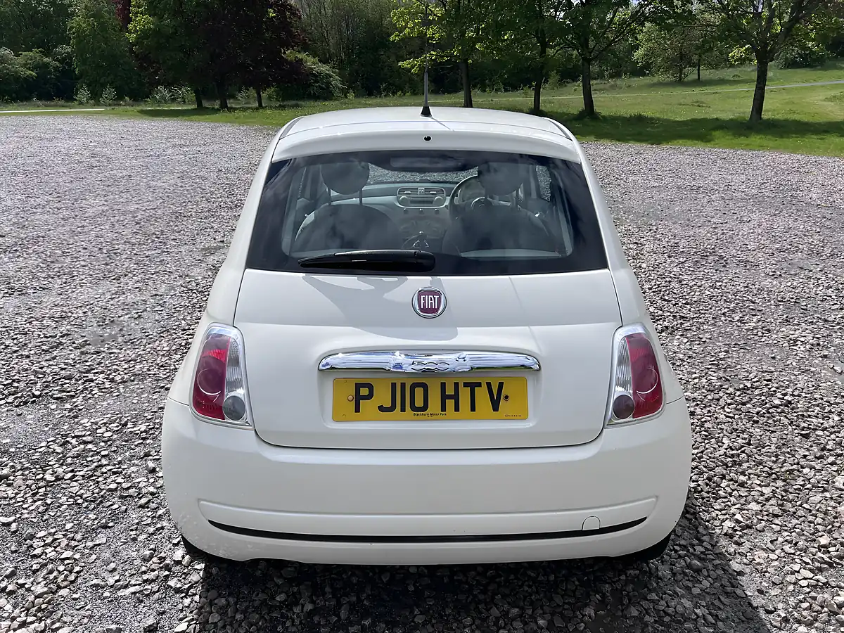 Used 2010 Fiat 500 Pop White - Interior and Exterior details 5