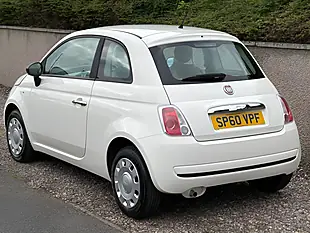 Used 2010 Fiat 500 Pop White - Interior and Exterior details 5