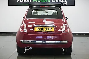 Used 2010 Fiat 500c Lounge Red - Interior and Exterior details 2