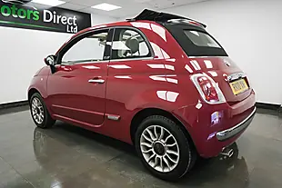 Used 2010 Fiat 500c Lounge Red - Interior and Exterior details 6