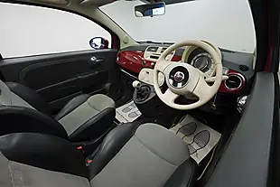 Used 2010 Fiat 500c Lounge Red - Interior and Exterior details 8
