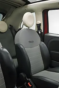 Used 2010 Fiat 500c Lounge Red - Interior and Exterior details 9