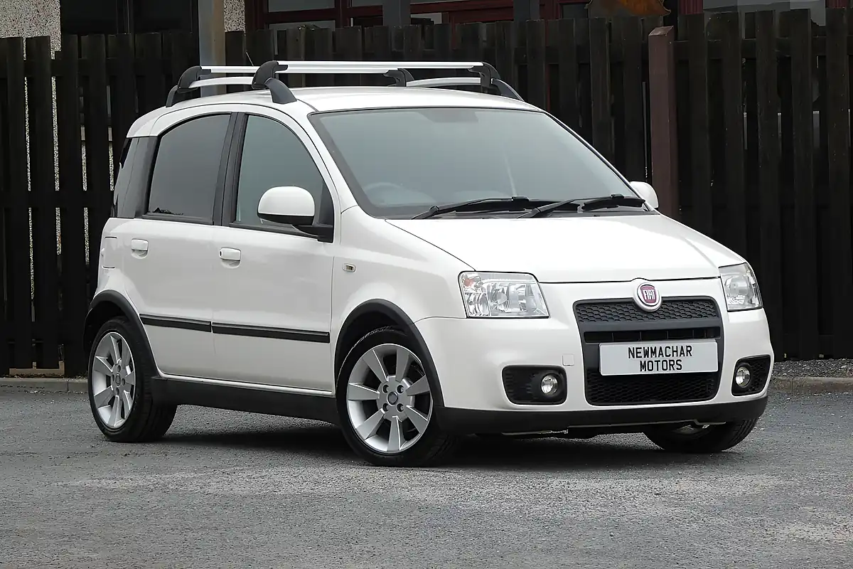 Used 2010 Fiat Panda White - Front View