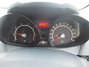 Used 2010 Ford Fiesta Edge Blue - Interior and Exterior details 9