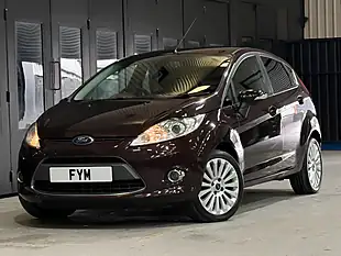 Used 2010 Ford Fiesta Titanium Red - Interior and Exterior details 16