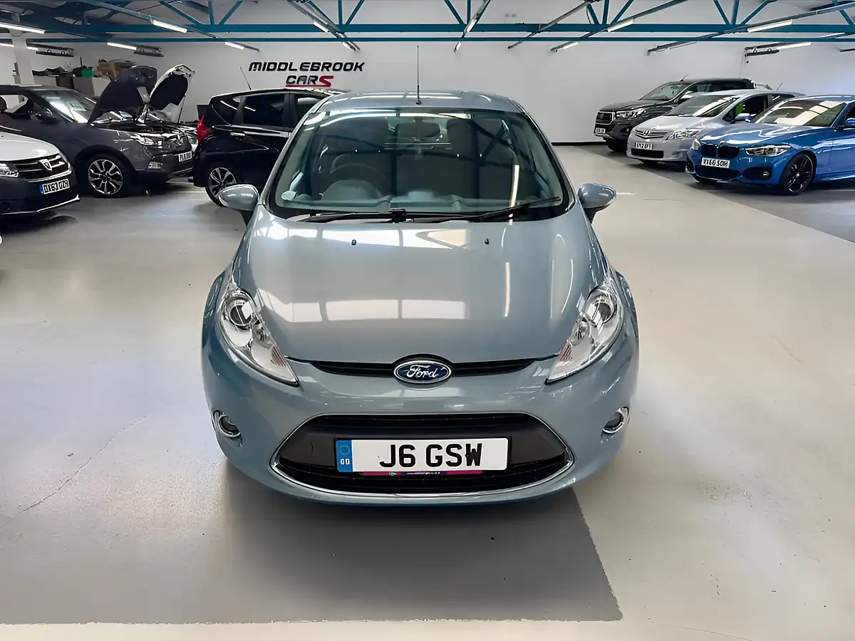 Used 2010 Ford Fiesta Zetec Blue - Interior and Exterior details 12