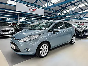 Used 2010 Ford Fiesta Zetec Blue - Interior and Exterior details 2