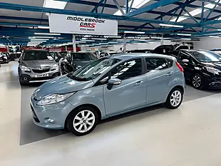 Used 2010 Ford Fiesta Zetec Blue - Interior and Exterior details 3